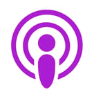 Apple podcast logo