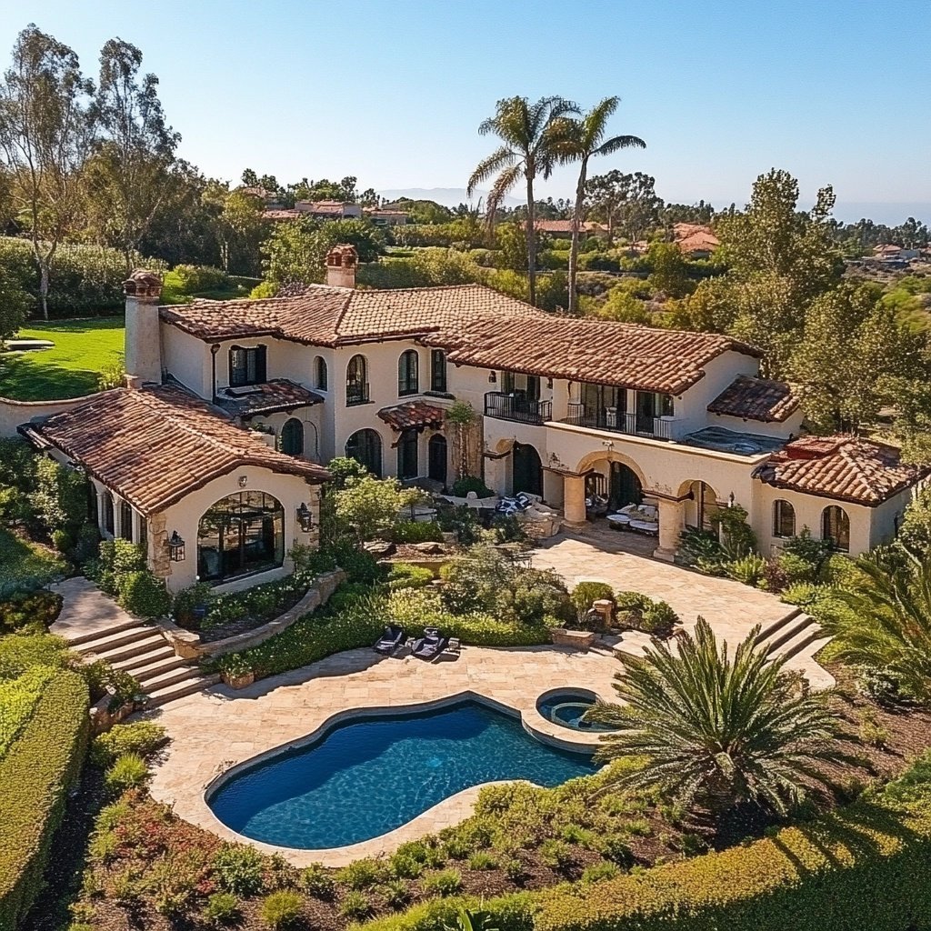 Mediterranean Villa home remodel in Rancho Santa Fe by Honeycomb Design and Build